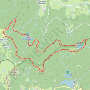 Haute Saône GPS track, route, trail