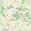 De Montjoire aux Toulzas par Lacour GPS track, route, trail