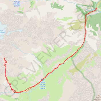 Ravin de la subeyrar GPS track, route, trail