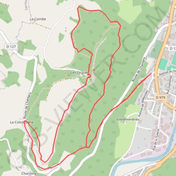 Tour des Orgues de Bort-les-Orgues GPS track, route, trail