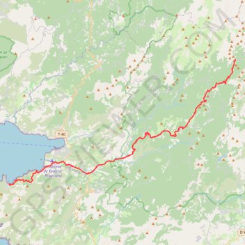Campomoro - Bavella GPS track, route, trail