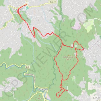 Randonnée du 02/04/2021 à 16:55 GPS track, route, trail