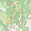 Chassiers - La Vierge GPS track, route, trail