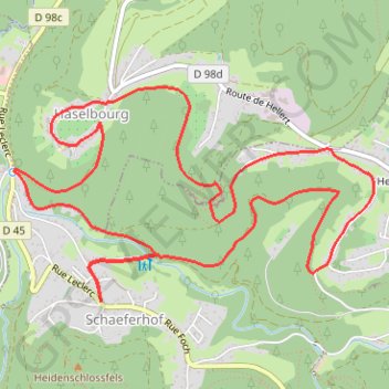Circuit des troglodytes GPS track, route, trail