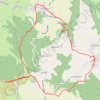 Les Roches de Marlin - Longes GPS track, route, trail