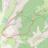 Rochers du Parquet - Peyre Rouge GPS track, route, trail
