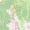 Les Lacs de Consaterre GPS track, route, trail
