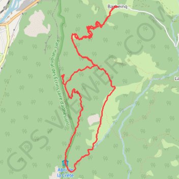 Crête du Pénon - Aller-retour conseillé par PR GPS track, route, trail