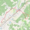 Les Peintures - Forêt de la Double GPS track, route, trail