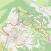 Les Oucanes de Chabrières GPS track, route, trail