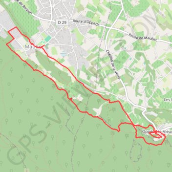 Trail et Marche nordique 8,7 km GPS track, route, trail