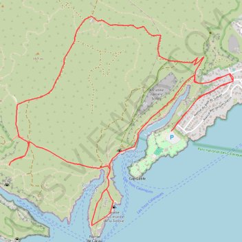 Cassis - Les calanques de Port Miou et Port Pin GPS track, route, trail