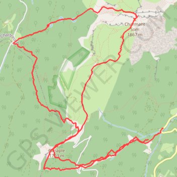 Boucle charmant som NW GPS track, route, trail