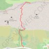 Sainte-Victoire (13) Ligne directe Saint Ser - Pic des Mouches GPS track, route, trail