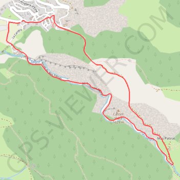 Les gorges du Sègre GPS track, route, trail