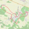 Saint LEGER DE MONTBRILLAIS GPS track, route, trail