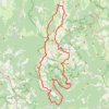 Tour des Hauts Plateaux du Vercors, Archiane-Archiane GPS track, route, trail