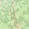 La Cascade Xorroxin et le Dolmen Inarbegi depuis Erratzu GPS track, route, trail