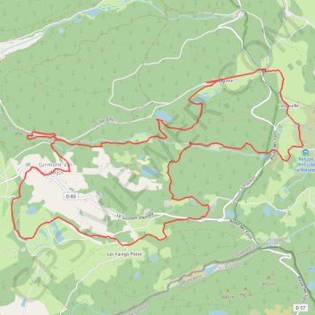 La Vigotte GPS track, route, trail