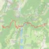 Saint Pierre de Commiers - Lac de Prévourey GPS track, route, trail