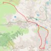 Crabounouse, Bugarret, Dent d'Estibère Male depuis cabane de Rabiet GPS track, route, trail