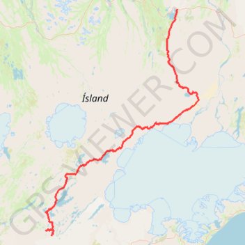 Skútustaðahreppur Sans catégorie GPS track, route, trail