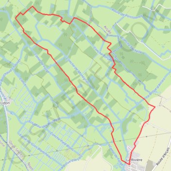 Saint-Hilaire-la-Palud GPS track, route, trail