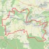Les Coteaux du Morin et de l'Aubetin - Boucle GPS track, route, trail