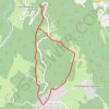 Le Belvédère des Maquisards - Prémanon GPS track, route, trail