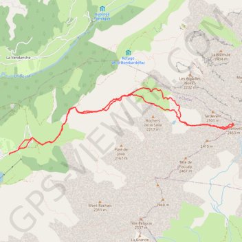 Ambrevetta - Tardevant GPS track, route, trail