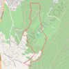 Marche nordique à Bagnols-sur-Cèze GPS track, route, trail