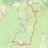 Tour de l'Aubrac - 06 - Saint Urcize - La Chaldette GPS track, route, trail