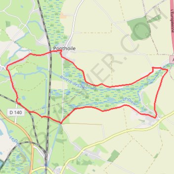 Les 400 Coups GPS track, route, trail