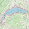 Tour du Lac Léman - Cyclotour GPS track, route, trail