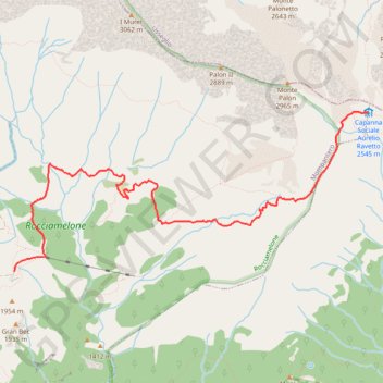 Colle Croce di Ferro GPS track, route, trail