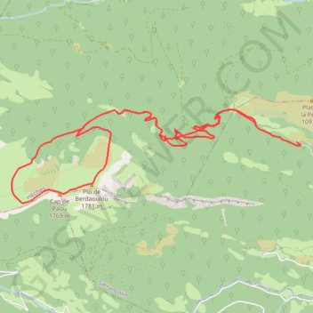 Plo de Berdaoulou GPS track, route, trail
