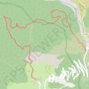 Guillaumes - Sauze par la Loubière GPS track, route, trail