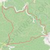 Pollionnay, Croix du Ban, la Luère GPS track, route, trail
