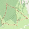 La croix de Sagiran - Saint-Julien-aux-Bois GPS track, route, trail