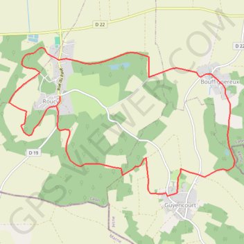 Les Sarrins GPS track, route, trail