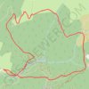 Croix de Gouret depuis Vaugelas GPS track, route, trail