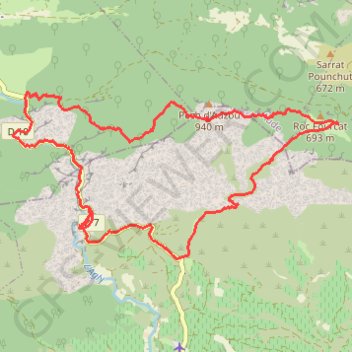 Gorges de Galamus GPS track, route, trail