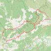 Saint Ferréol Trente Pas GPS track, route, trail
