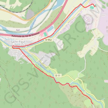 Saint-Paul GPS track, route, trail