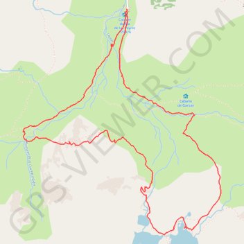Étangs de Fontargente GPS track, route, trail