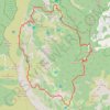 🚶 Trace ,boucle GRR3 ,Tour du cirque de Mafate GPS track, route, trail