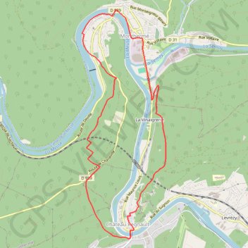 La boucle des 7 Roches GPS track, route, trail