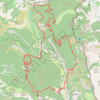 Mont Ours - Mont Razet GPS track, route, trail