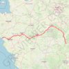 EuroVélo 6 : Nevers - Saint-Nazaire GPS track, route, trail