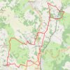 Running de Toulonjac à Villeneuve GPS track, route, trail